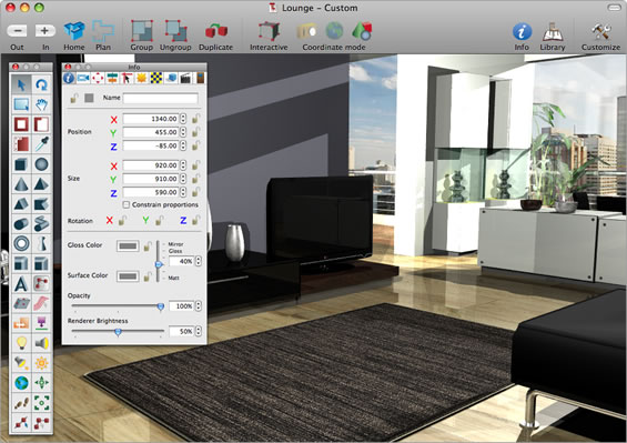 Interior Design Rendering Software Mac
